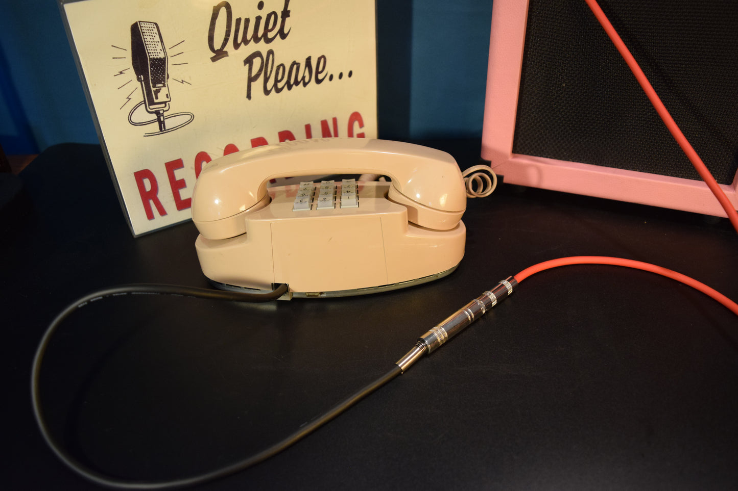 Telephone Microphone - Beige Western Electric Bell Princess