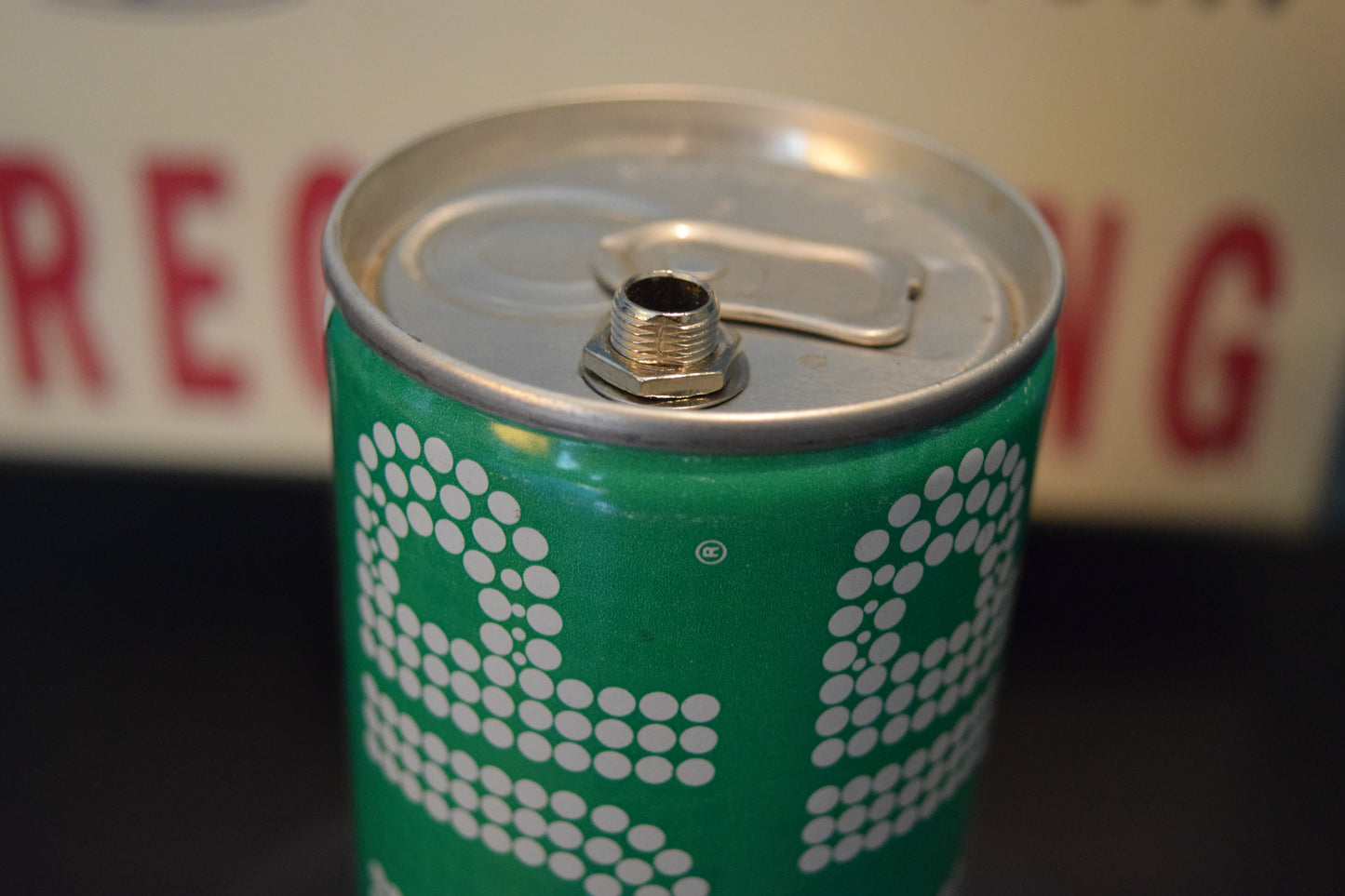 Lo Fi Soda Can Microphone - 50 States 1976 7Up Utah