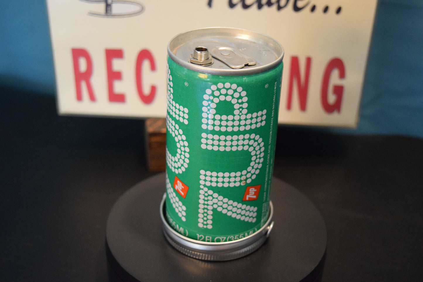 Lo Fi Soda Can Microphone - 50 States 1976 7Up Utah