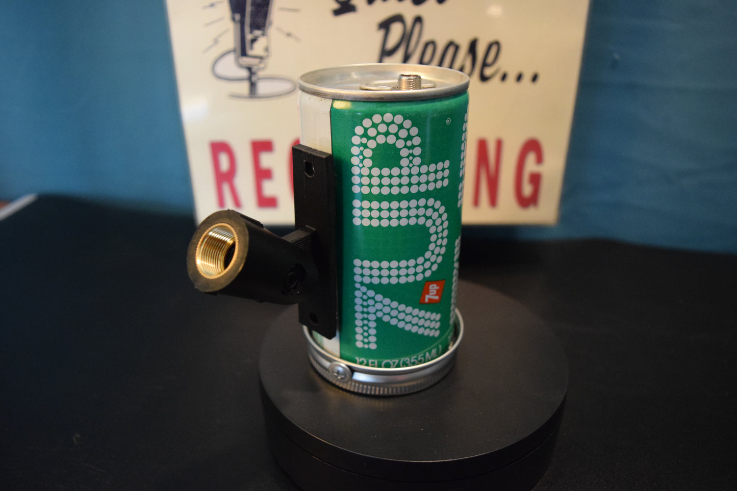 Lo Fi Soda Can Microphone - 50 States 1976 7Up Utah