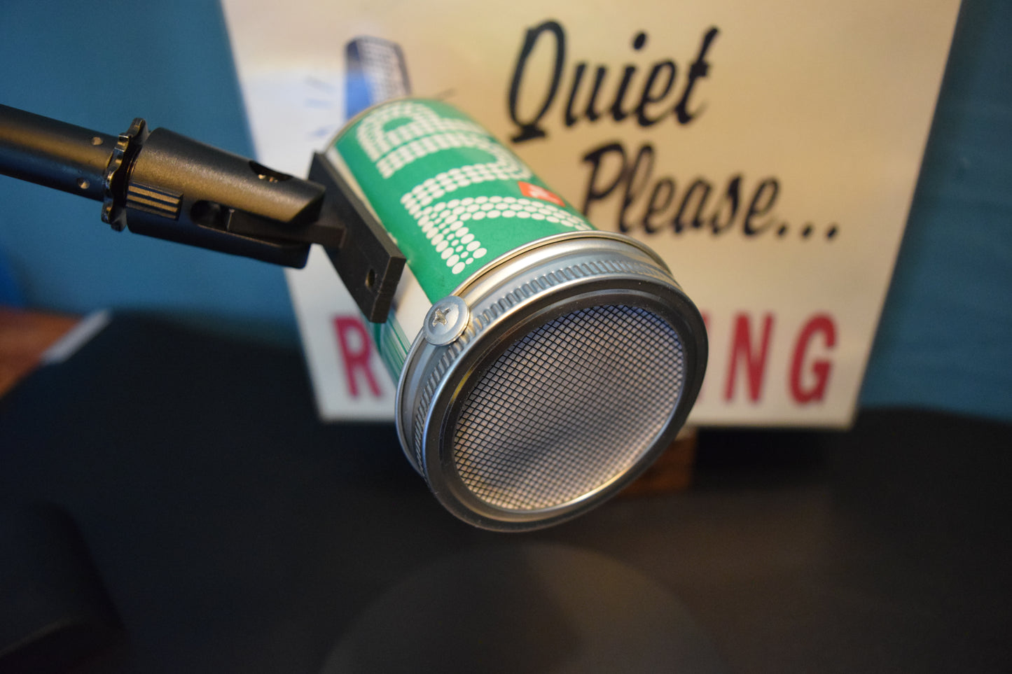 Lo Fi Soda Can Microphone - 50 States 1976 7Up Utah
