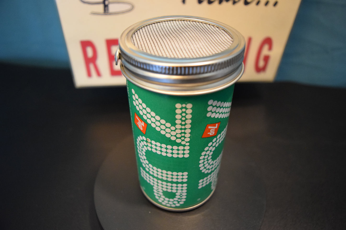 Lo Fi Soda Can Microphone - 50 States 1976 7Up Utah