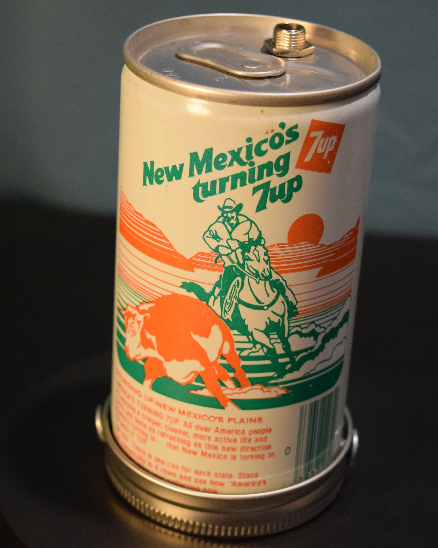 Lo Fi Soda Can Microphone - 50 States 1976 7Up New Mexico