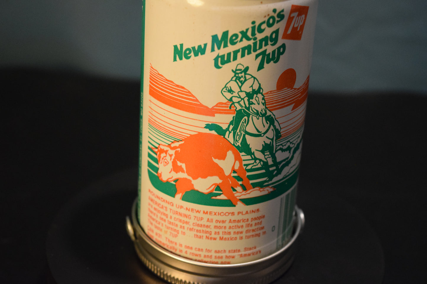 Lo Fi Soda Can Microphone - 50 States 1976 7Up New Mexico