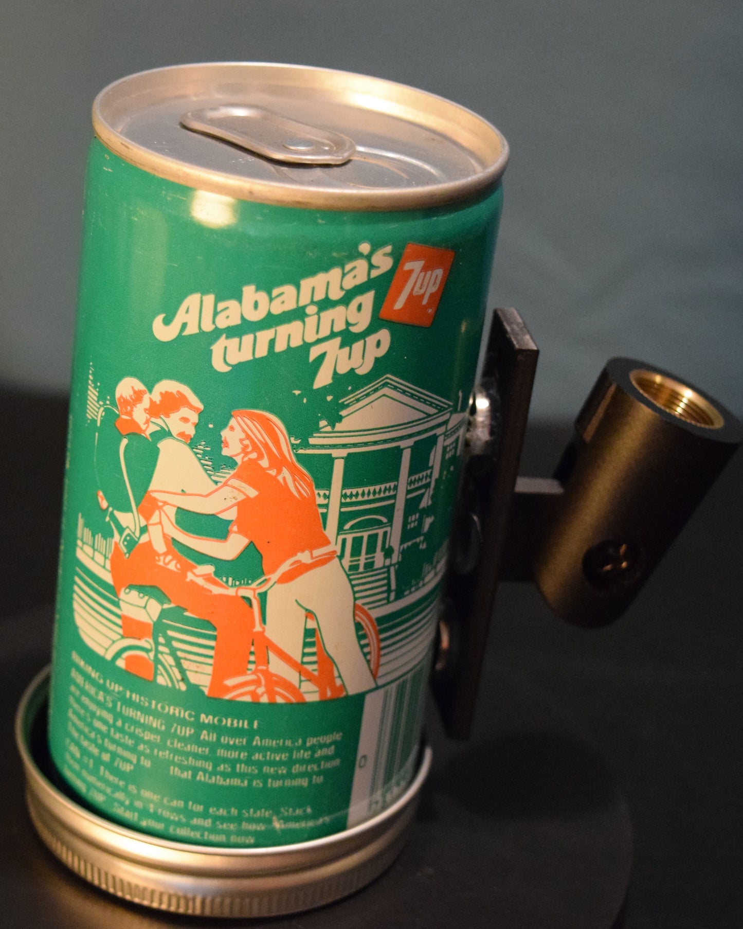 Lo Fi Soda Can Microphone - 50 States 1976 7Up Alabama
