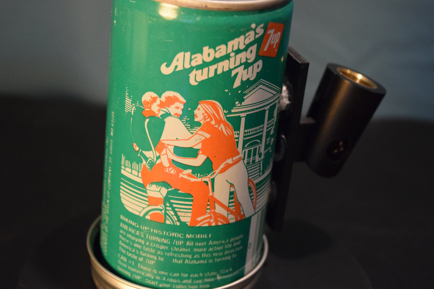 Lo Fi Soda Can Microphone - 50 States 1976 7Up Alabama