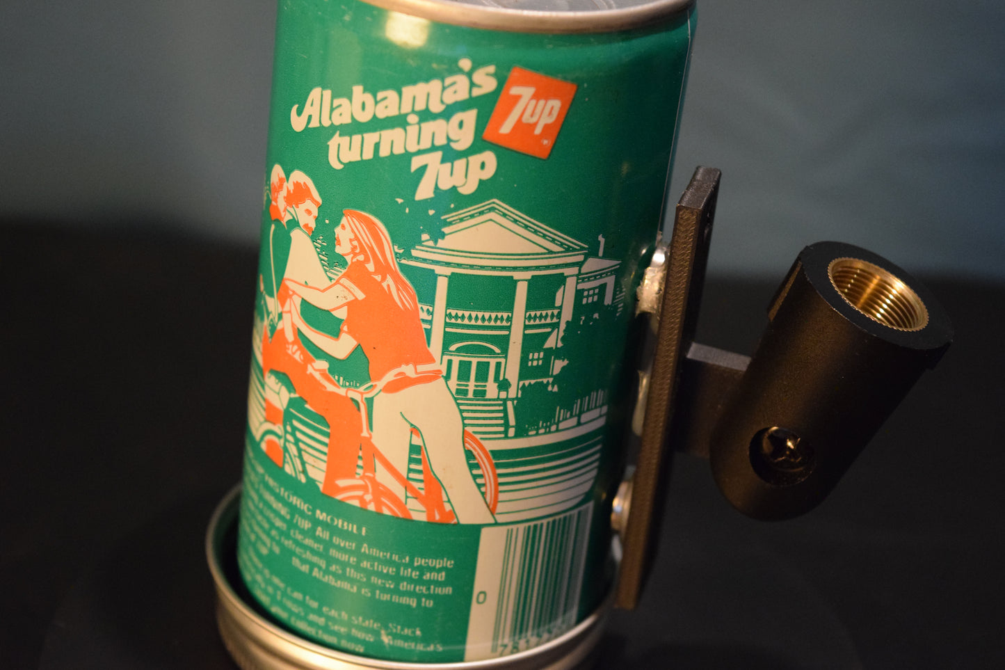 Lo Fi Soda Can Microphone - 50 States 1976 7Up Alabama