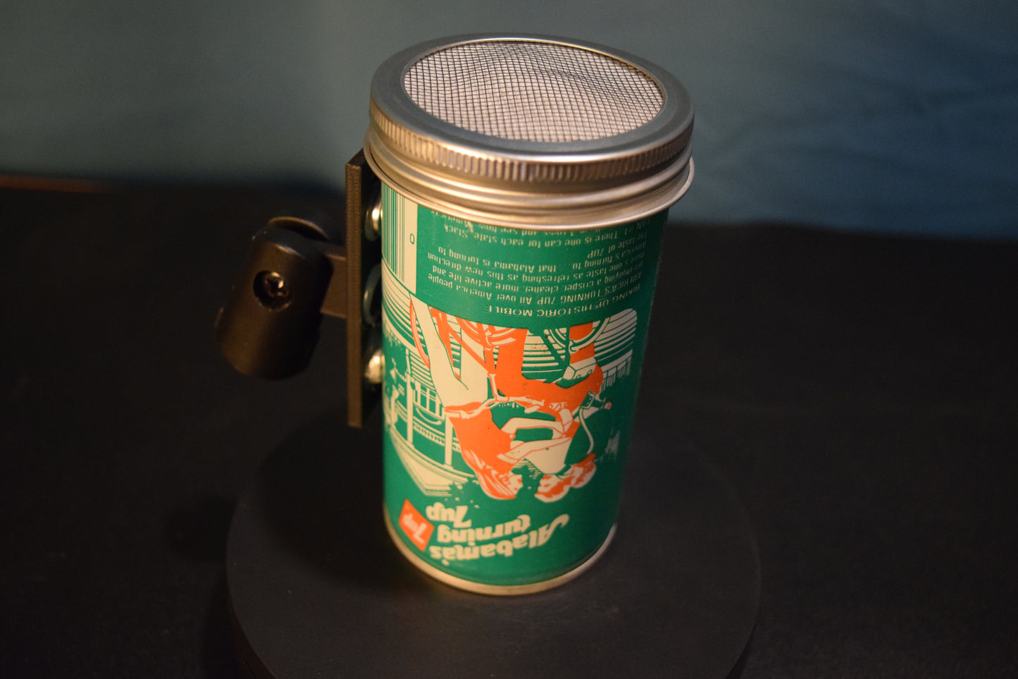 Lo Fi Soda Can Microphone - 50 States 1976 7Up Alabama