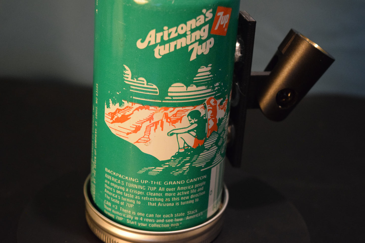 Lo Fi Soda Can Microphone - 50 States 1976 7Up Arizona