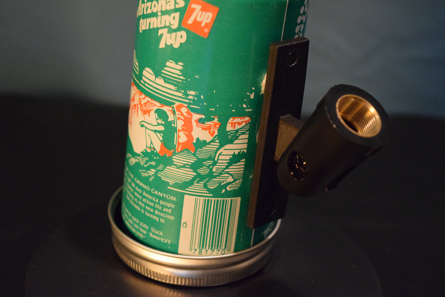 Lo Fi Soda Can Microphone - 50 States 1976 7Up Arizona