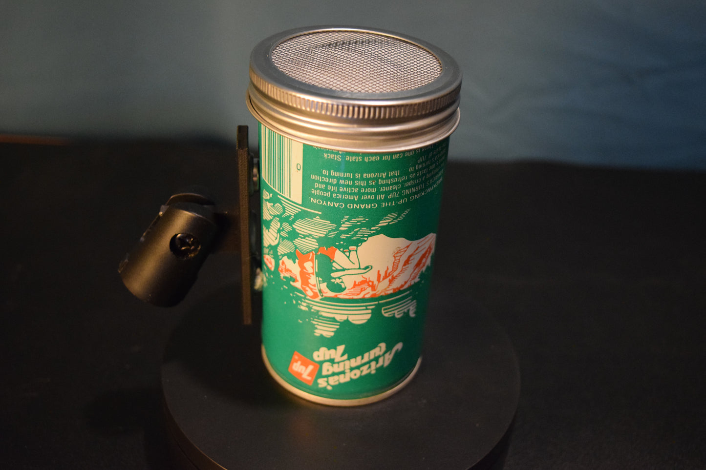 Lo Fi Soda Can Microphone - 50 States 1976 7Up Arizona
