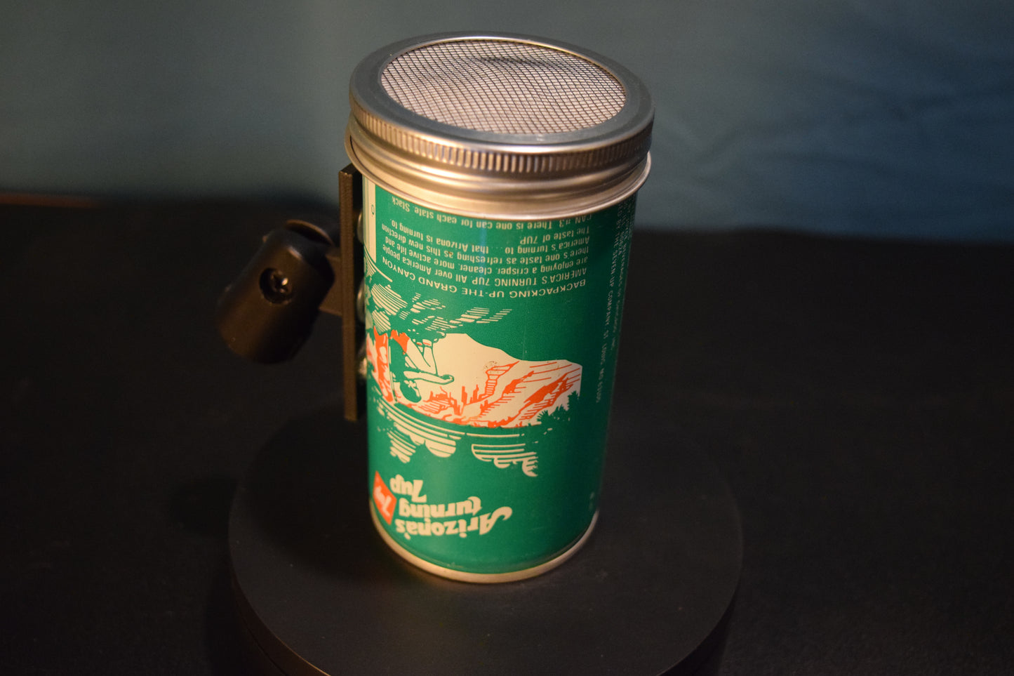 Lo Fi Soda Can Microphone - 50 States 1976 7Up Arizona