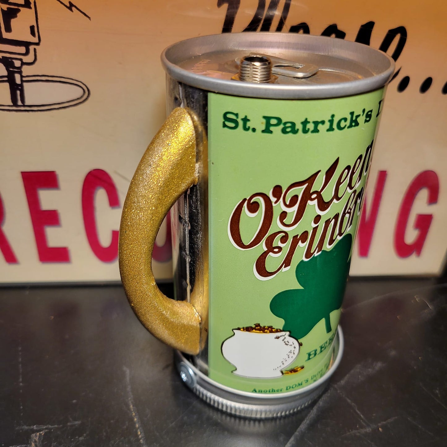Lo Fi Beer Can Microphone - Minnesota, St. Patrick's Day O'Keenan's Erinbrew