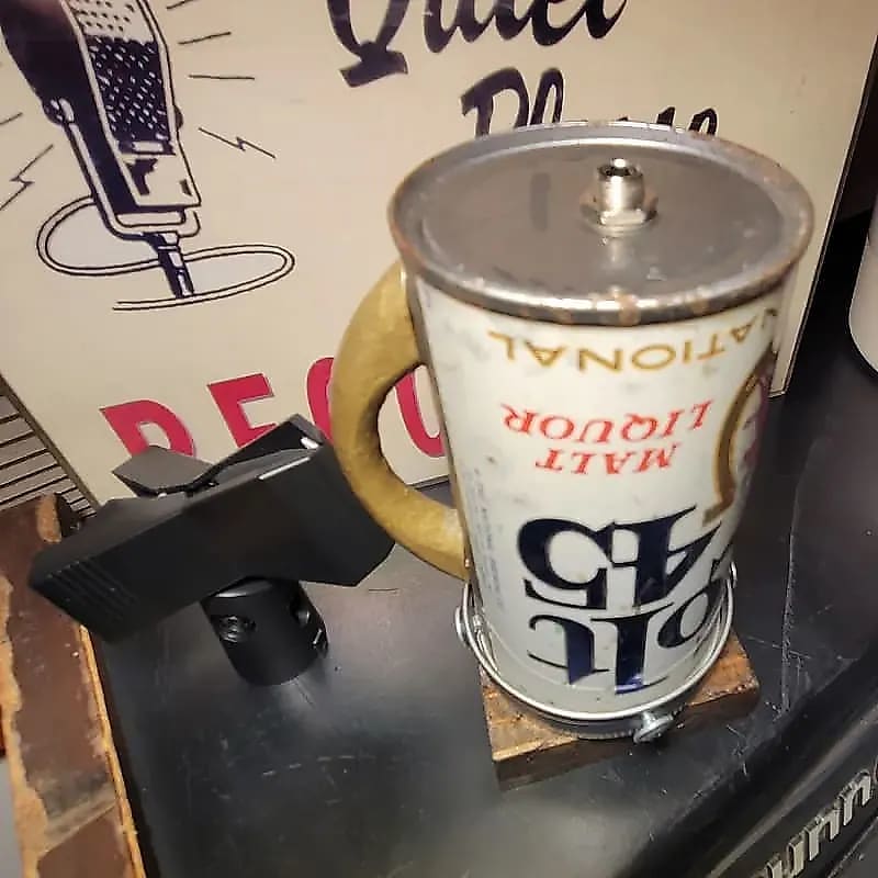 Lo Fi Beer Can Microphone - Colt 45