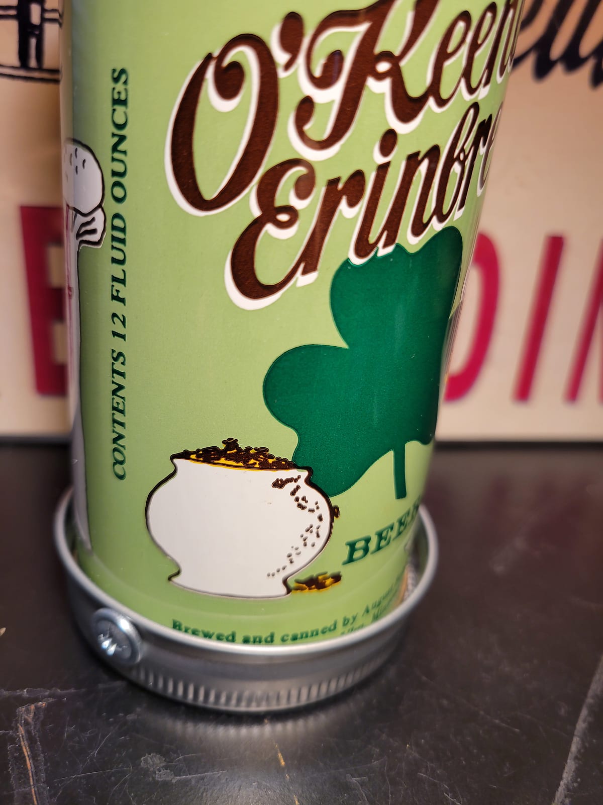 Lo Fi Beer Can Microphone - Minnesota, St. Patrick's Day O'Keenan's Erinbrew