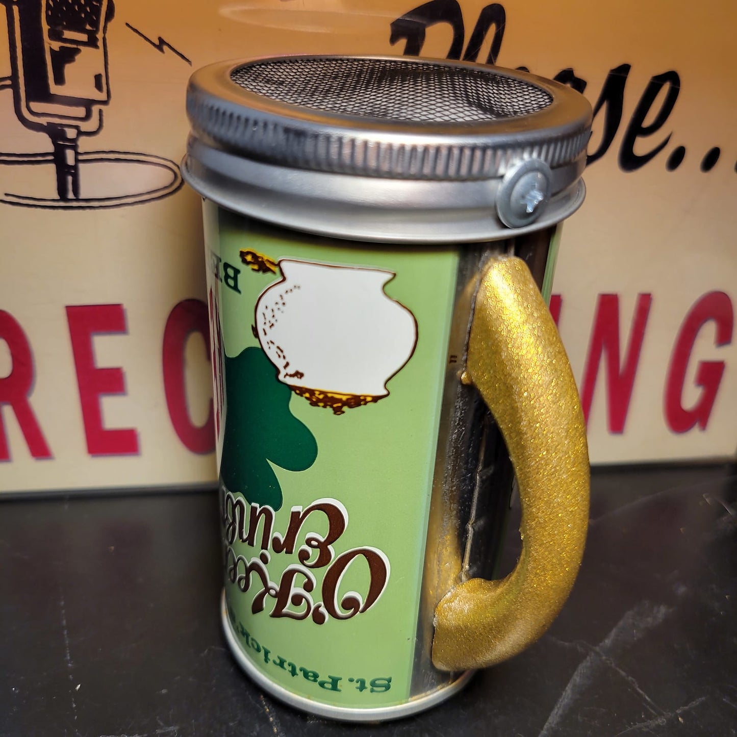 Lo Fi Beer Can Microphone - Minnesota, St. Patrick's Day O'Keenan's Erinbrew