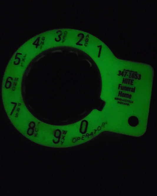Telephone Microphone - 1-of-1 Glow in the Dark Funeral Home