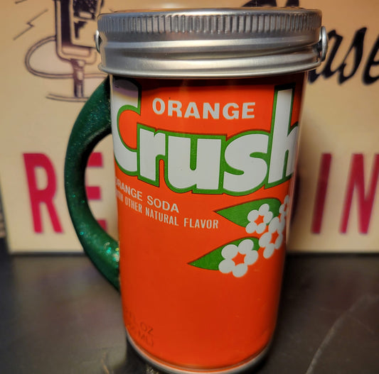 Lo Fi Soda Can Microphone - Orange Crush