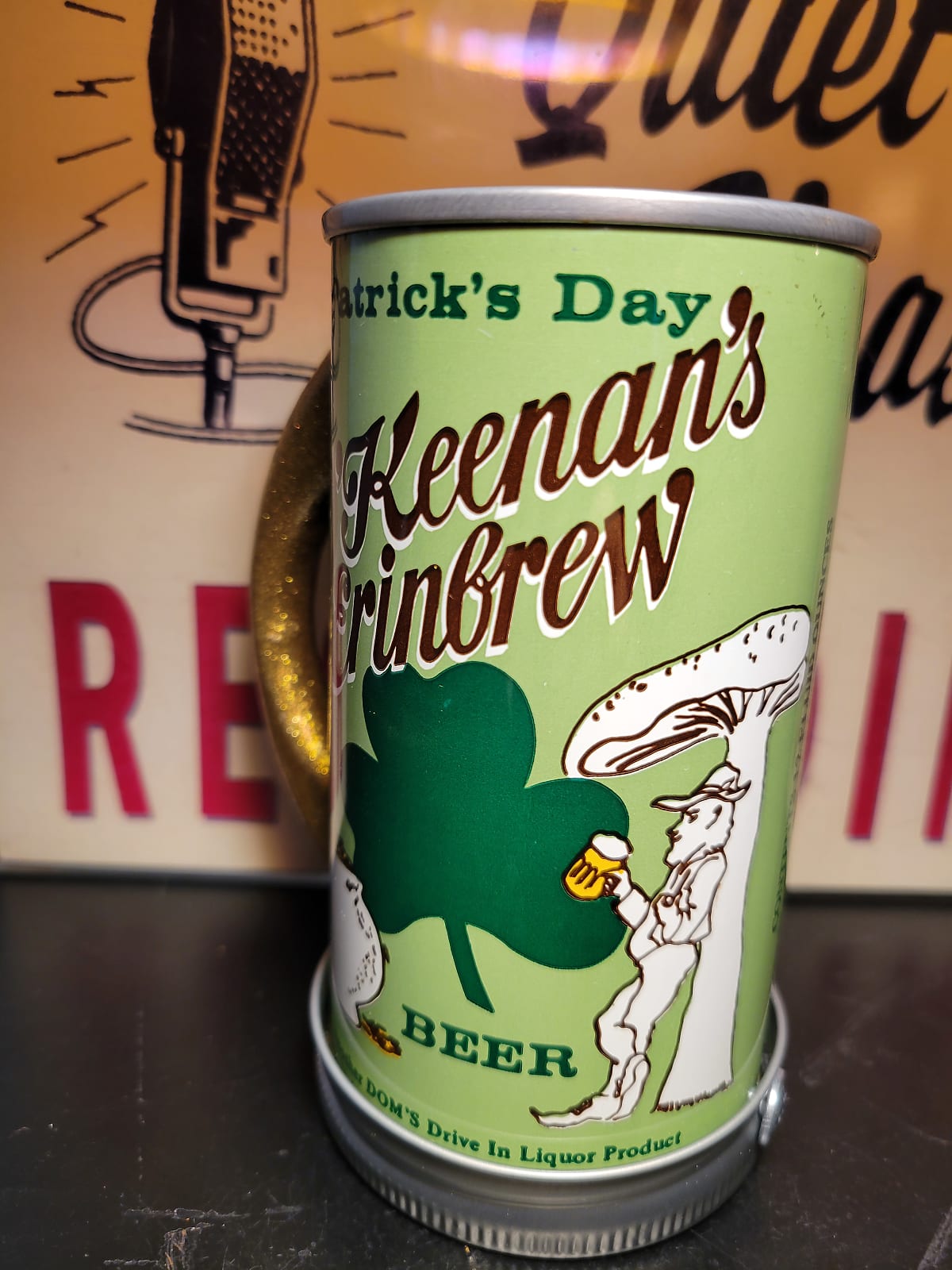 Lo Fi Beer Can Microphone - Minnesota, St. Patrick's Day O'Keenan's Erinbrew