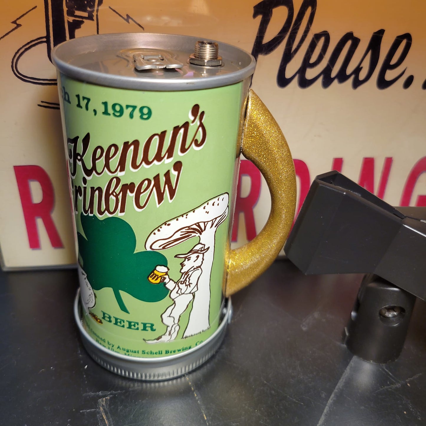 Lo Fi Beer Can Microphone - Minnesota, St. Patrick's Day O'Keenan's Erinbrew