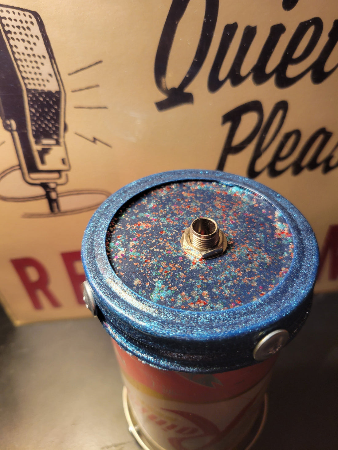 Rainier Beer Can Microphones from 1950s Boeing Wind Tunnel - Cold War Cosmos Design Series