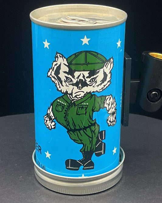 Lo Fi Beer Can Microphone - National Guard Badger