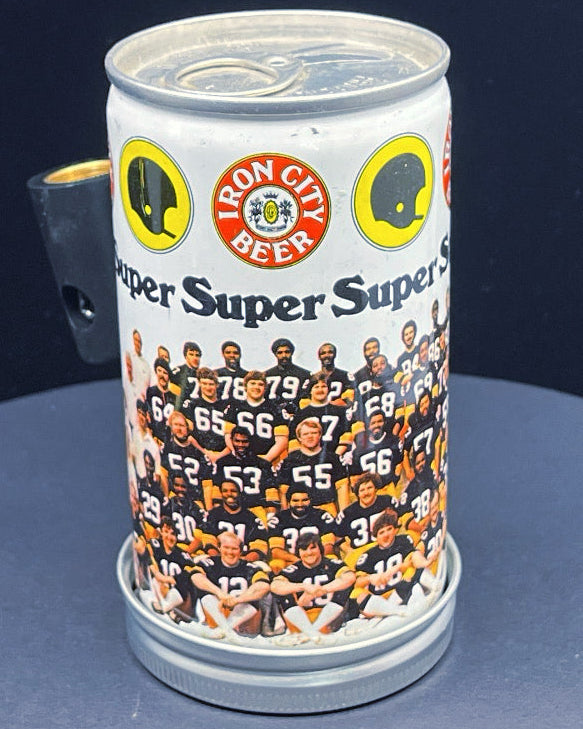 Lo Fi Beer Can Microphone - 1979 Pittsburgh Super Steelers