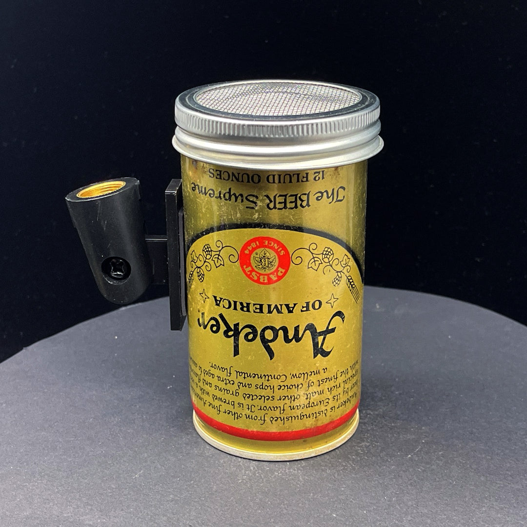 Lo Fi Beer Can Microphone - Pabst Andeker