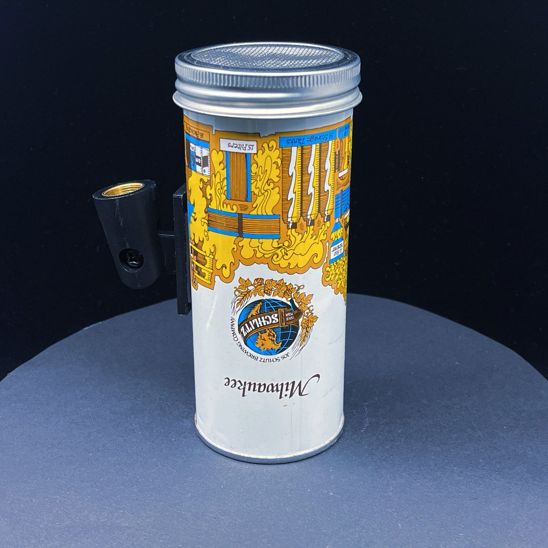 Lo Fi Beer Can Microphone - Schlitz Tallboy