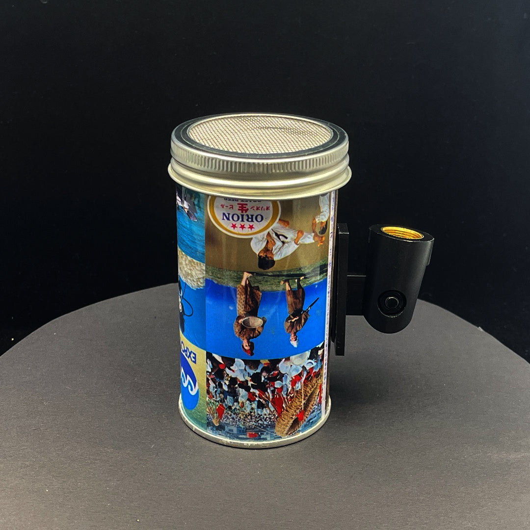 Lo Fi Beer Can Microphone - Japanese Orion Expo 1975