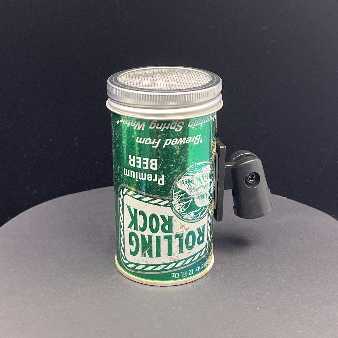 Lo Fi Beer Can Microphone - Rolling Rock