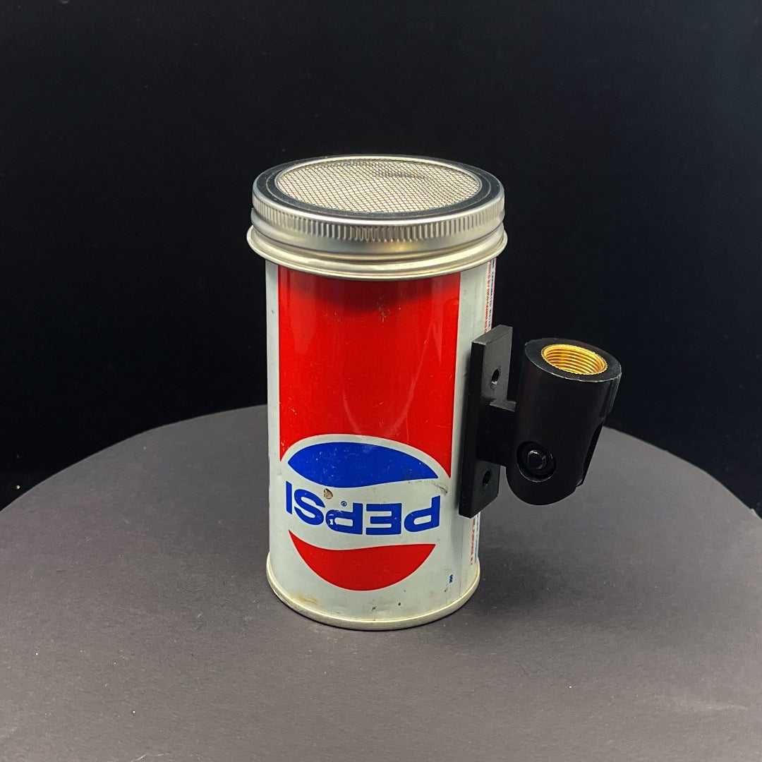 Lo Fi Soda Can Microphone - 3 Rivers Festival Pepsi