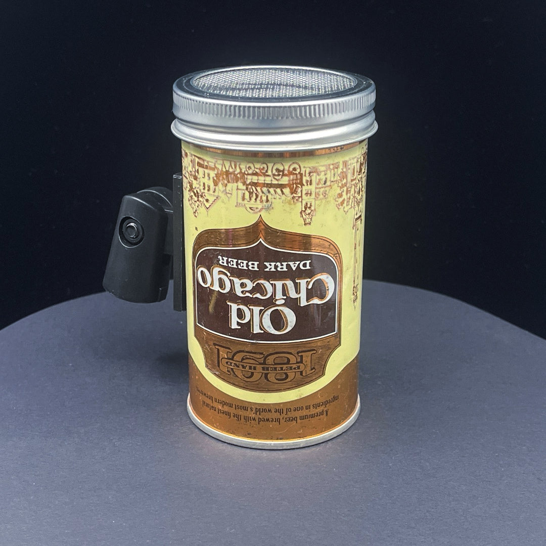 Lo Fi Beer Can Microphone - Dark Old Chicago