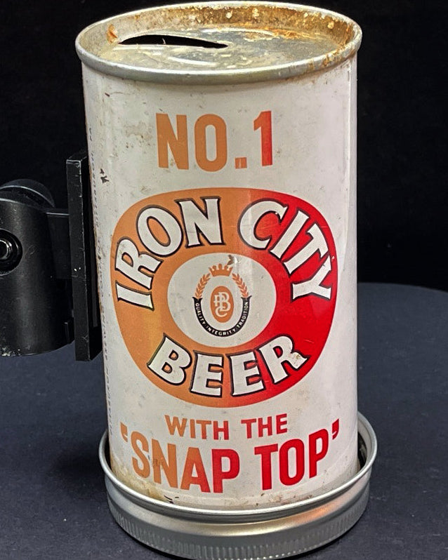Lo Fi Beer Can Microphone - Snap Top Iron City