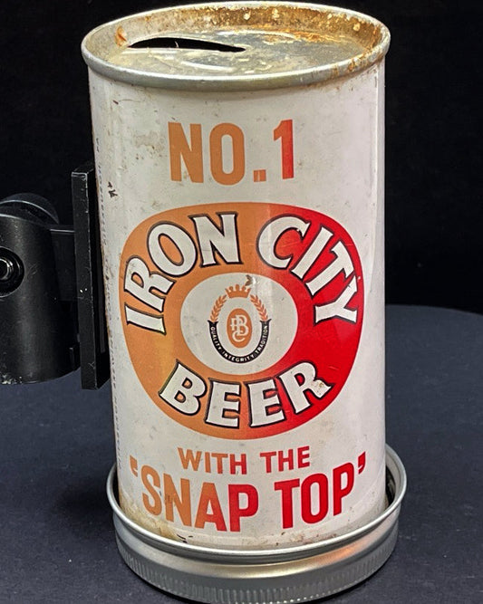 Lo Fi Beer Can Microphone - Snap Top Iron City