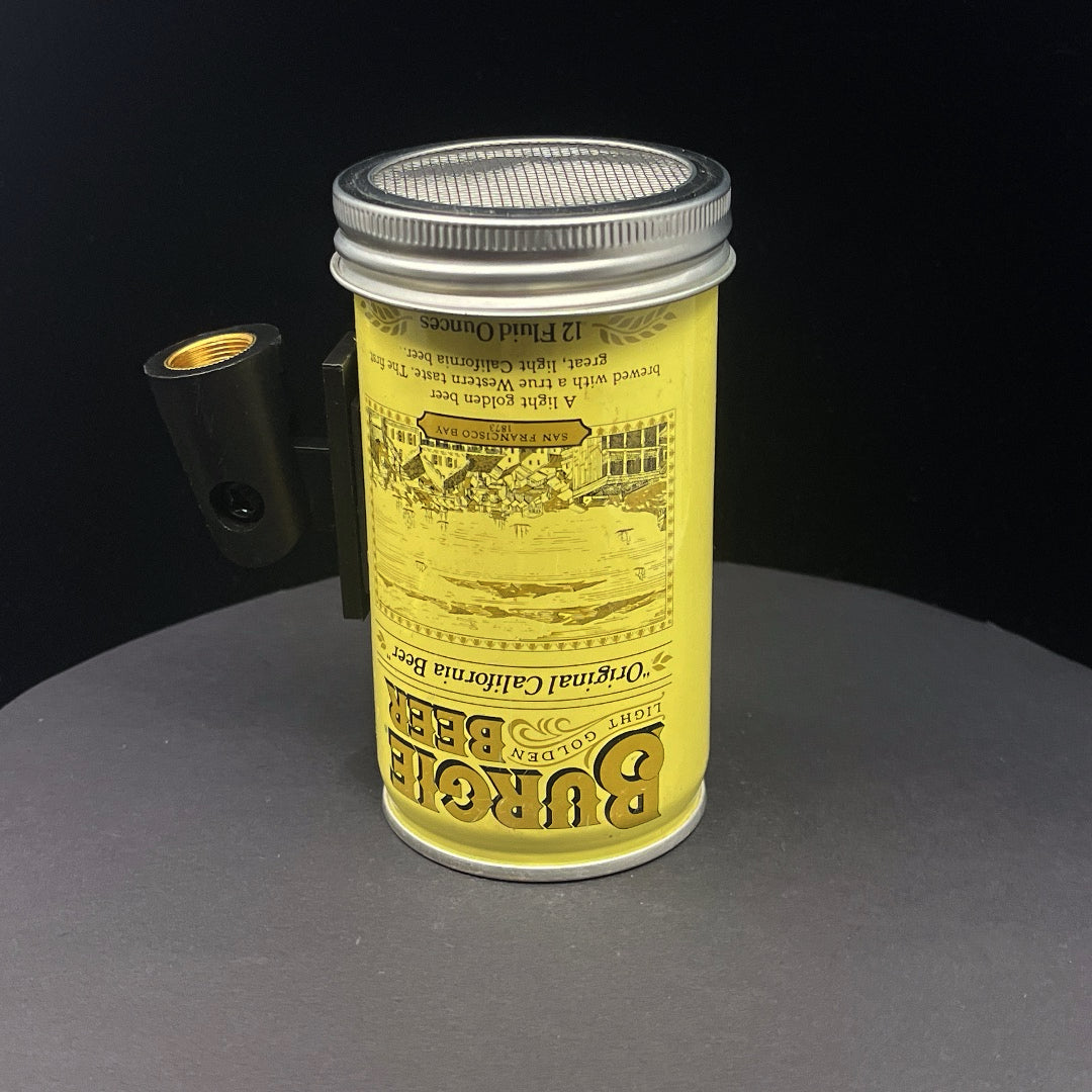 Lo Fi Beer Can Microphone - California Burgie Beer