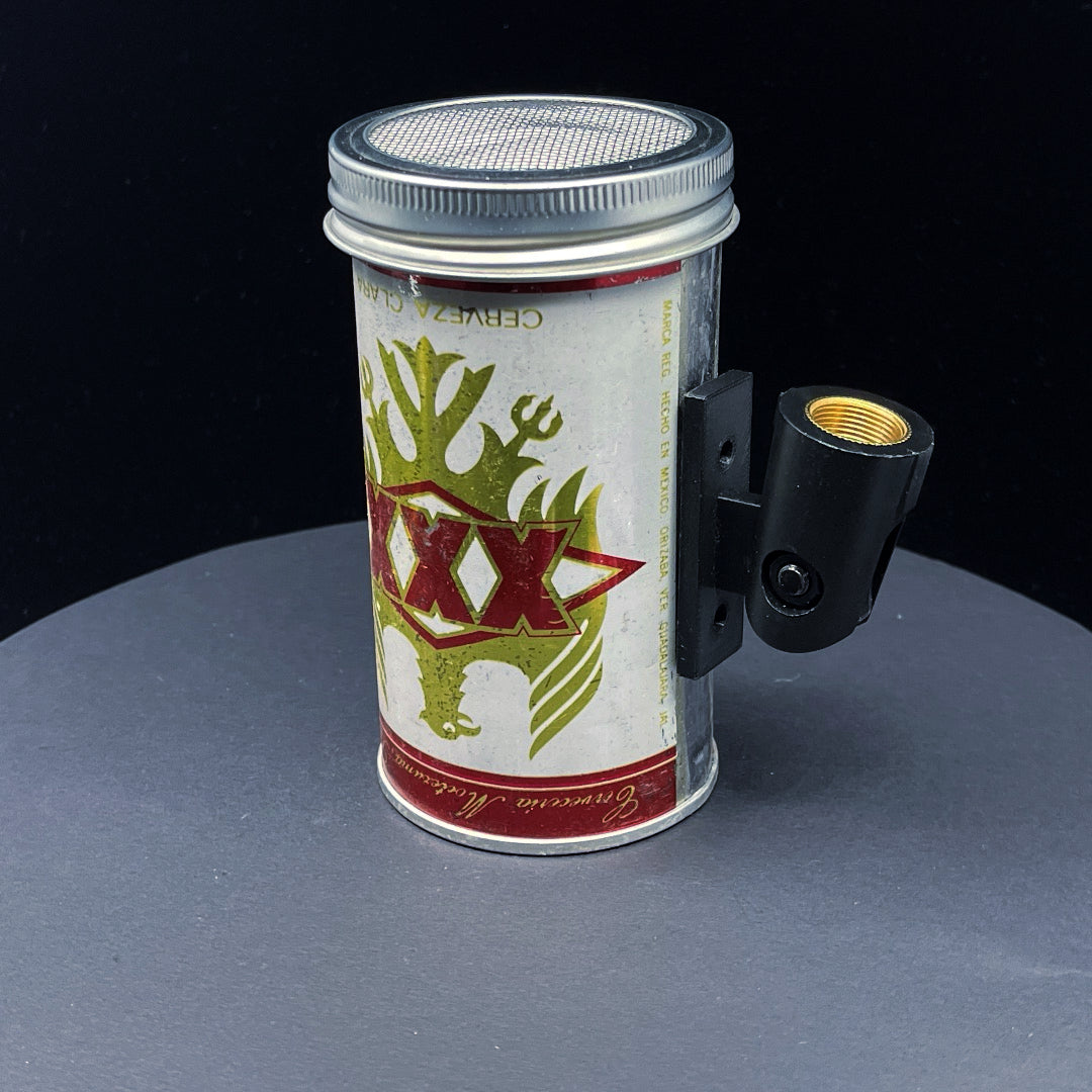 Lo Fi Beer Can Microphone - Tecate White Eagle