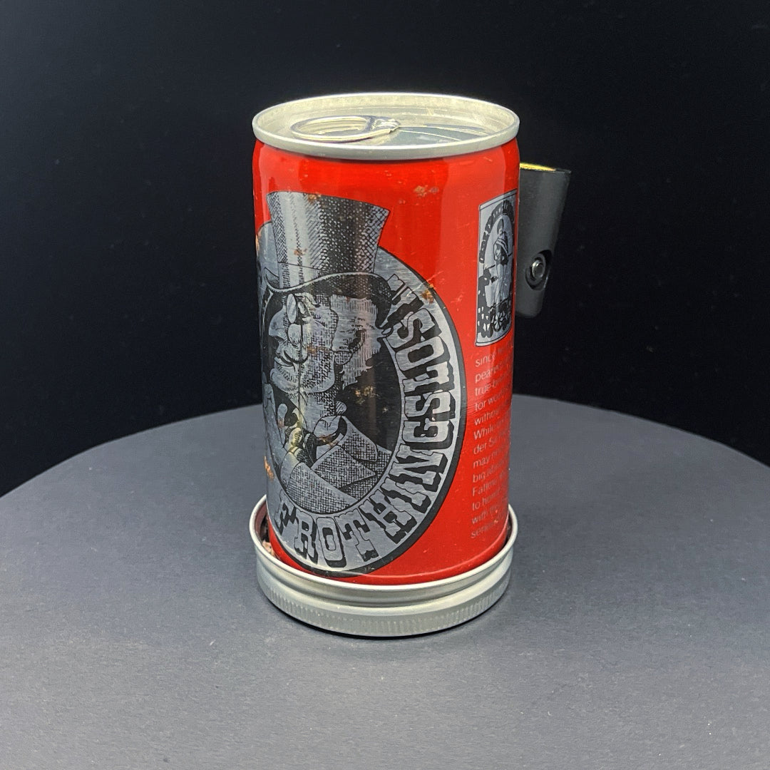 Lo Fi Beer Can Microphone - Red Olde Frothingslosh