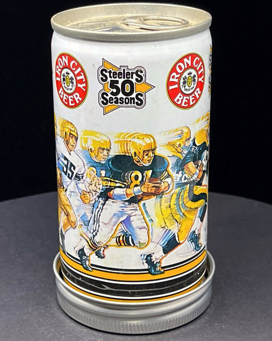 Lo Fi Beer Can Microphone - Pittsburgh Steelers 50 Years