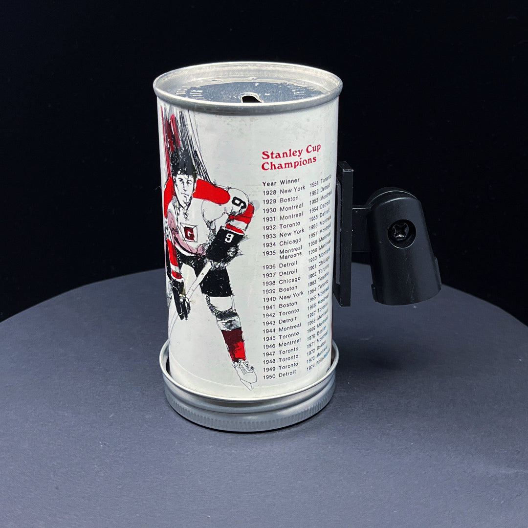 Lo Fi Beer Can Microphone - Hockey 1974 NHL Champions