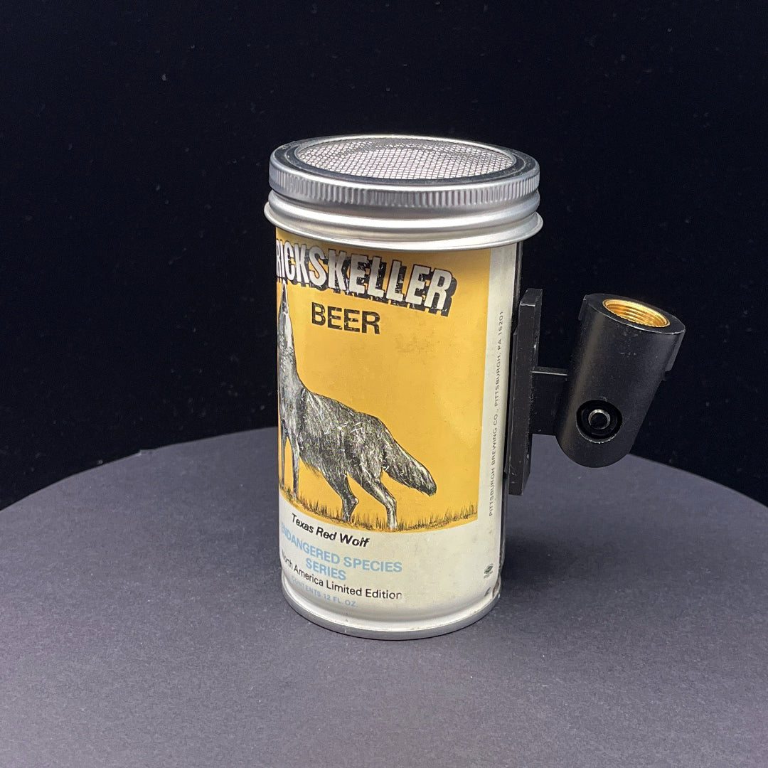Lo Fi Beer Can Microphone - Texas Red Wolf