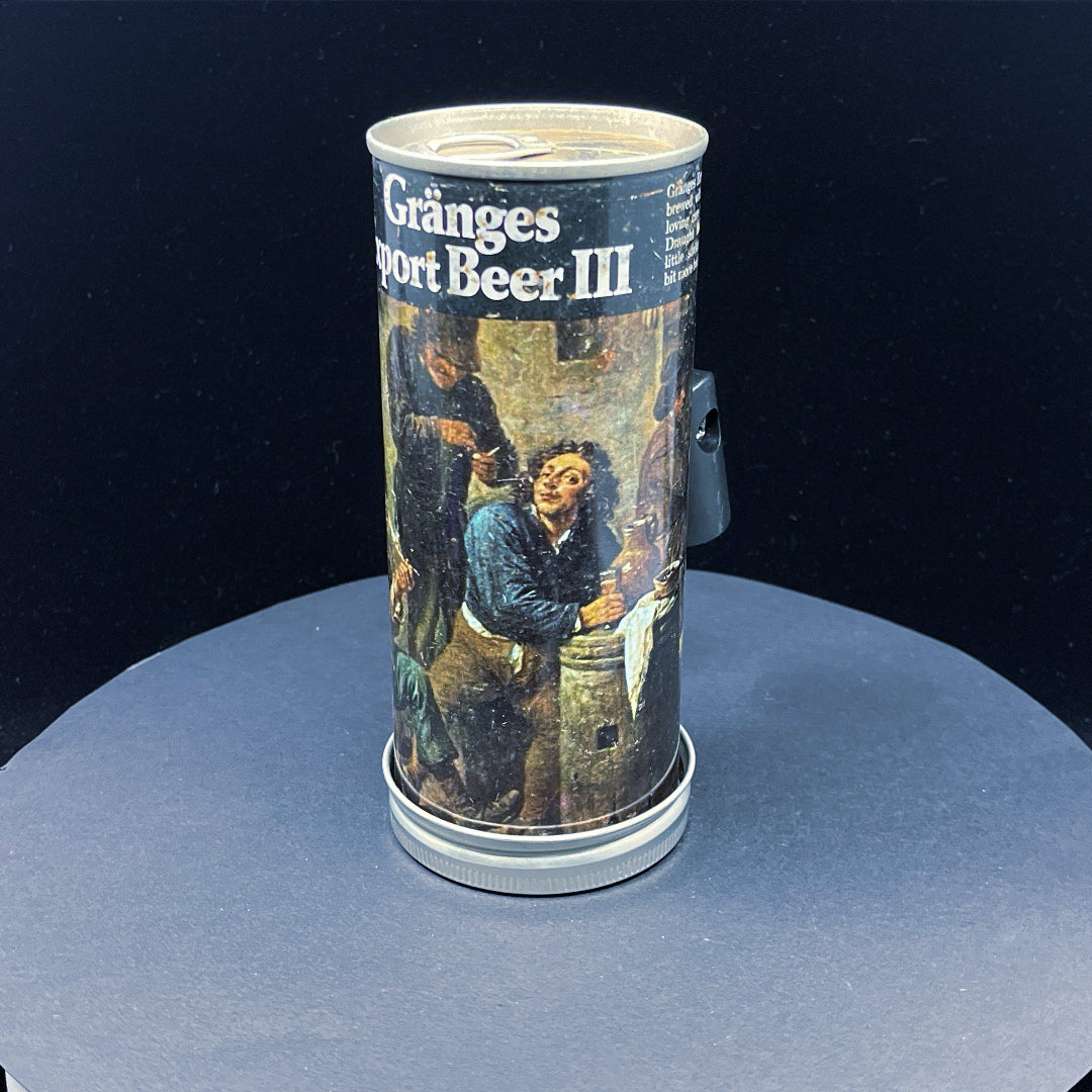 Lo Fi Beer Can Microphone - Sweden Gränges Smoking