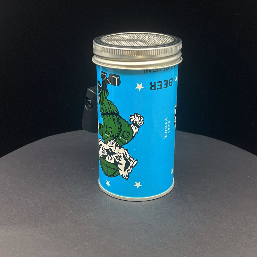 Lo Fi Beer Can Microphone - National Guard Badger