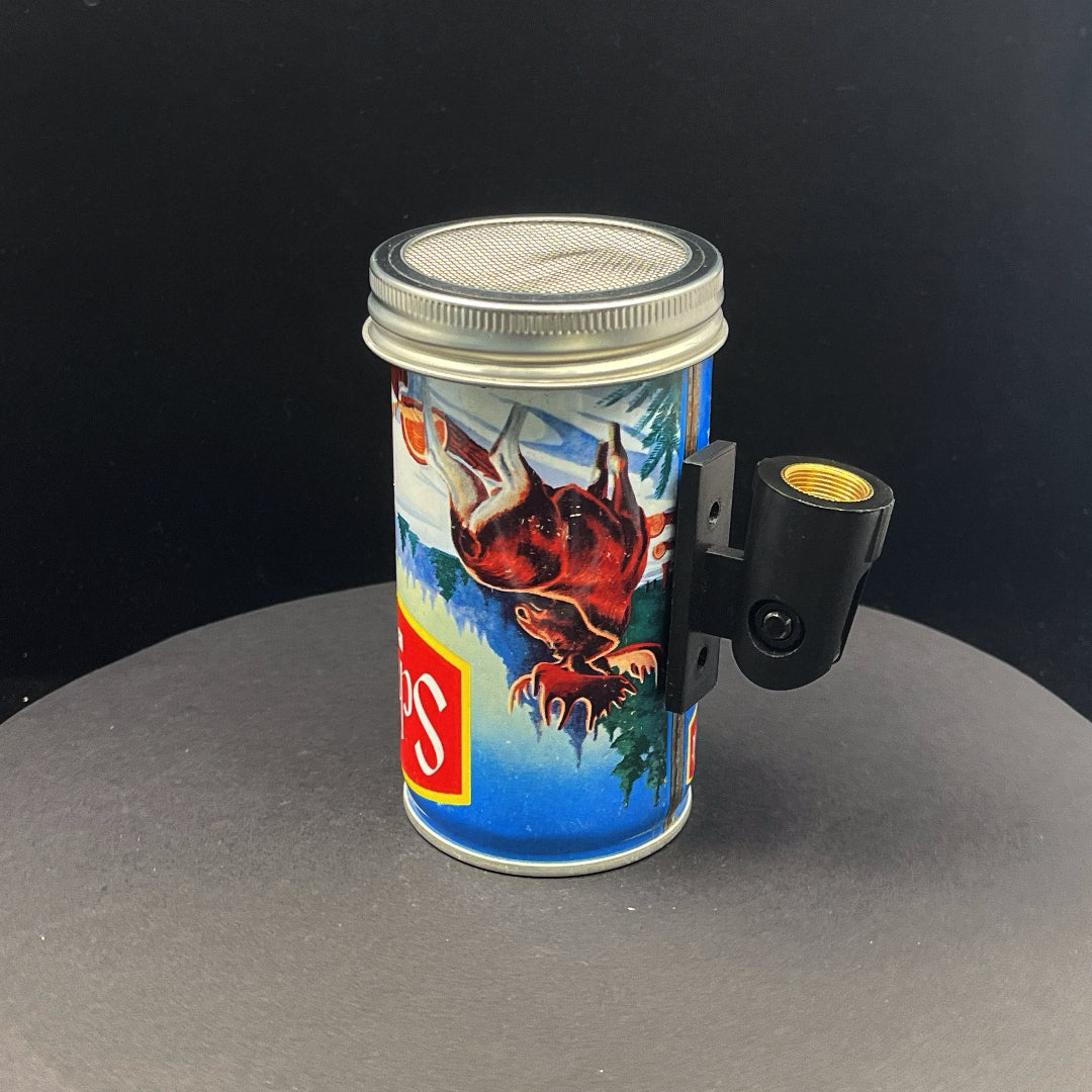 Lo Fi Beer Can Microphone - Schmidt Loggers and Moose