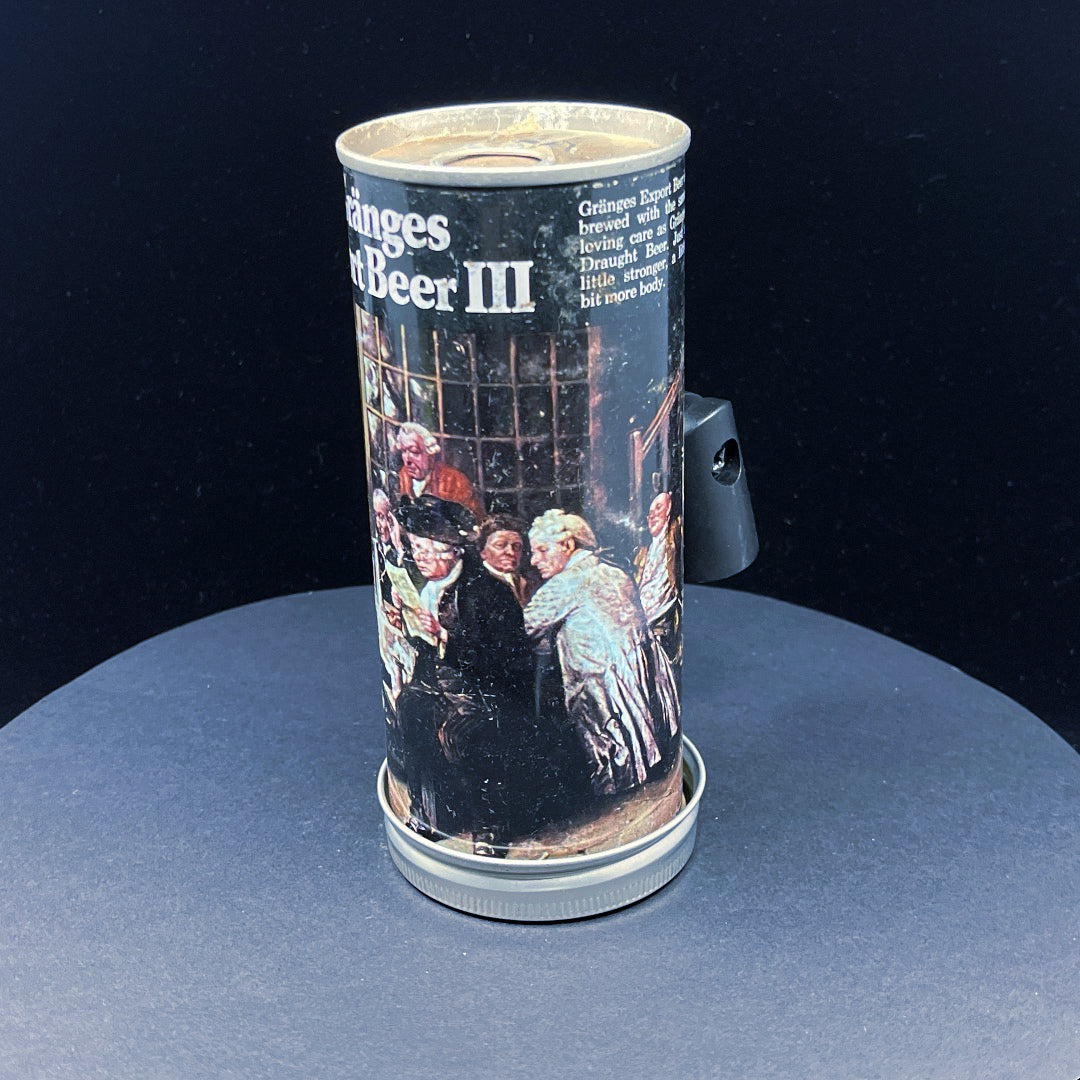 Lo Fi Beer Can Microphone - Sweden Gränges Reading Den