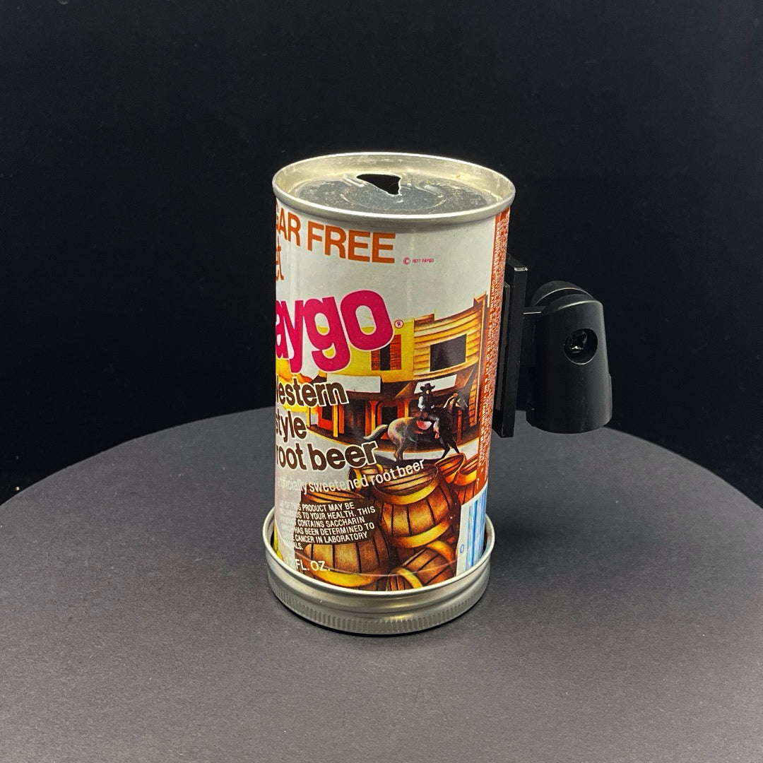 Lo Fi Soda Can Microphone - Faygo Root Beer Cowboy