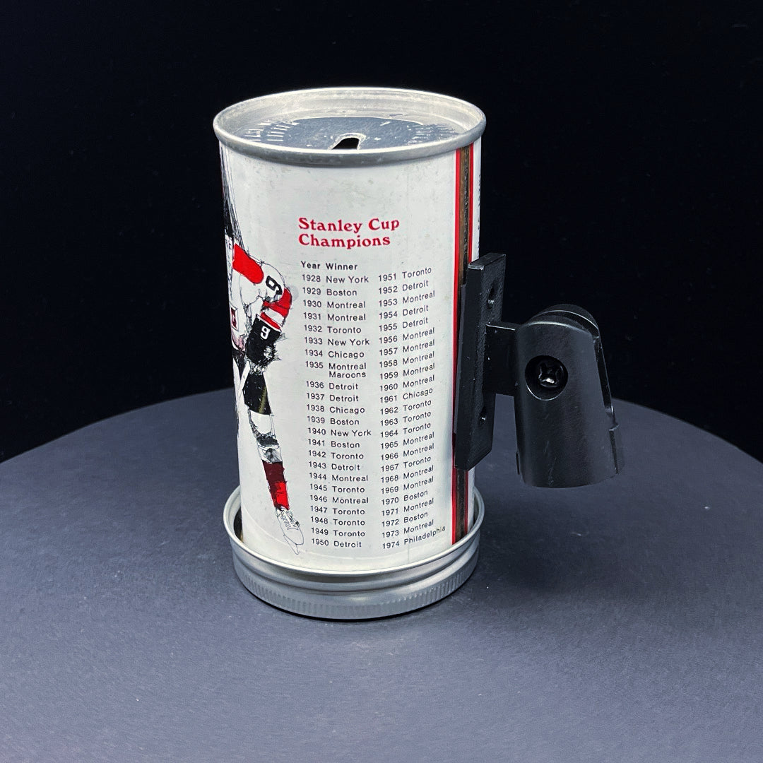 Lo Fi Beer Can Microphone - Hockey 1974 NHL Champions