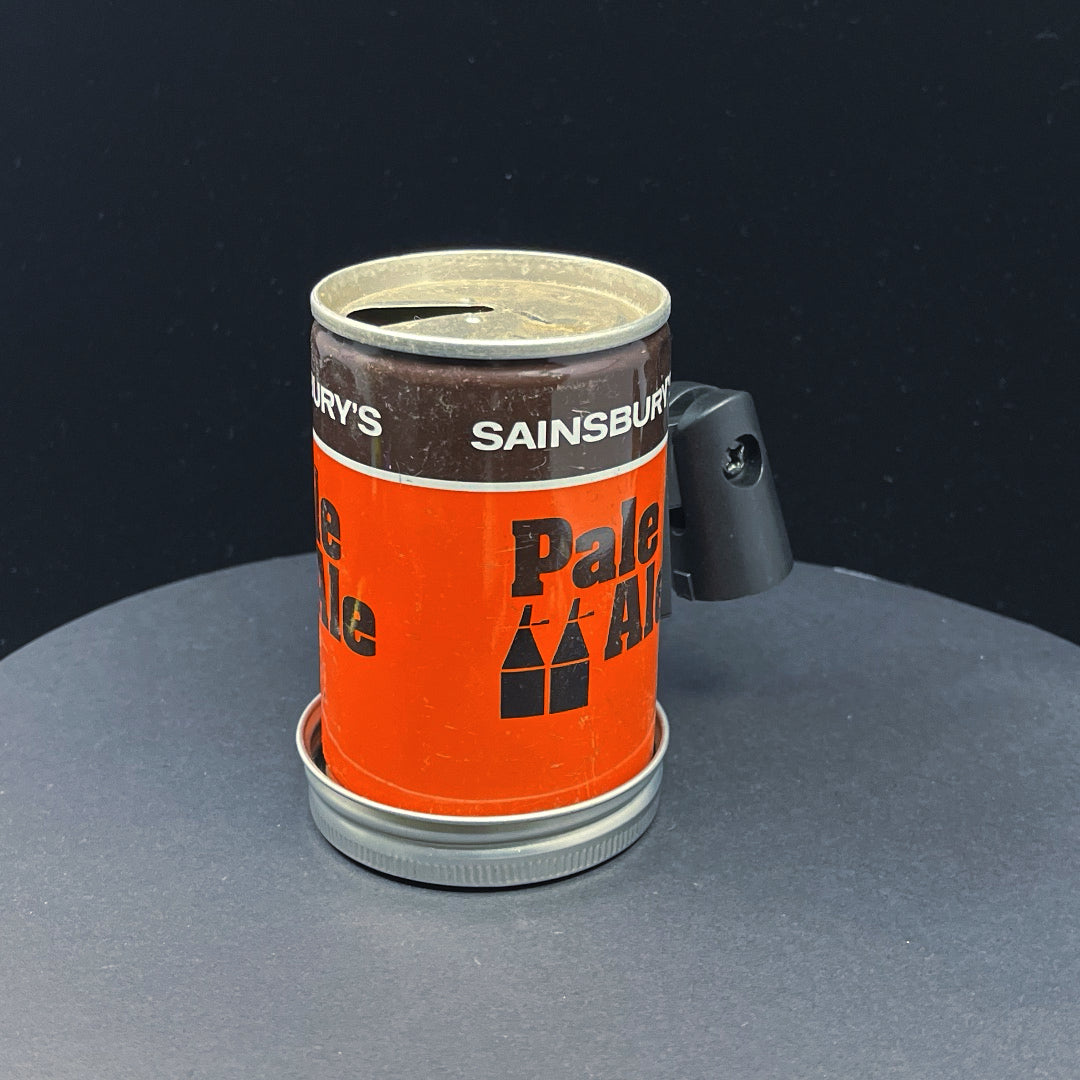 Lo Fi Beer Can Microphone - London Sainsbury's Pale Ale