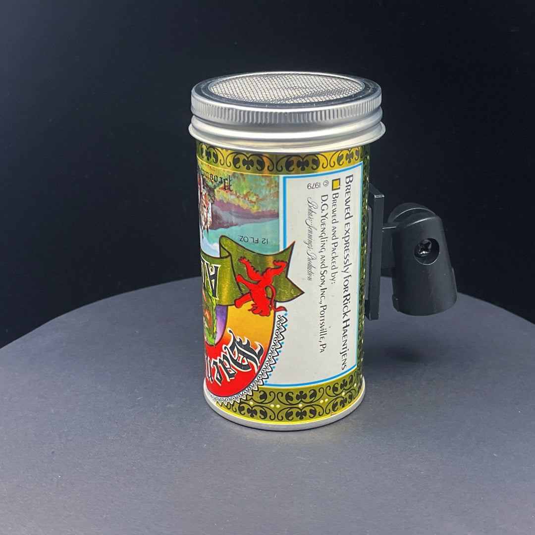 Lo Fi Beer Can Microphone - Haentjens Castle