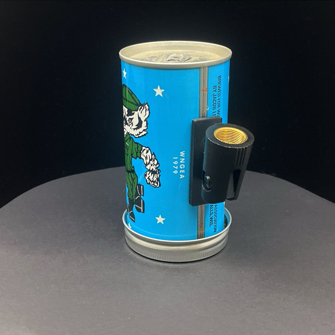 Lo Fi Beer Can Microphone - National Guard Badger